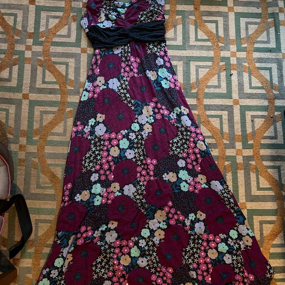 Matilda Jane Red Strapless Sundress Maxi